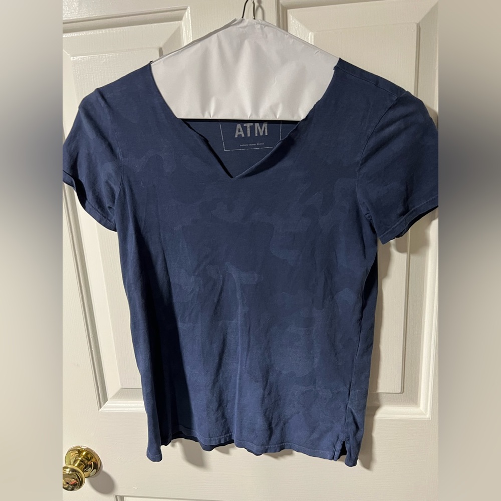 ATM blue camo t-shirt